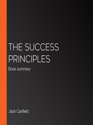 cover image of Book Summary of The Success Principles